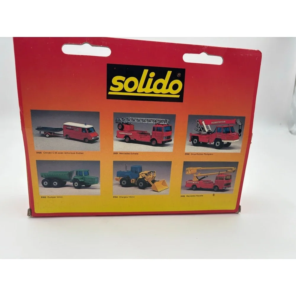 Solido Mercedes‎ Nacelle No. 3105 Diecast Aerial Platform Truck 1:50